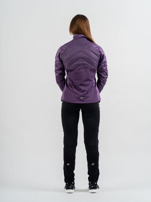 Kуртка женская NONAME HYBRID JACKET WARM 24 WOS DK PURPLE, р-р 4-S