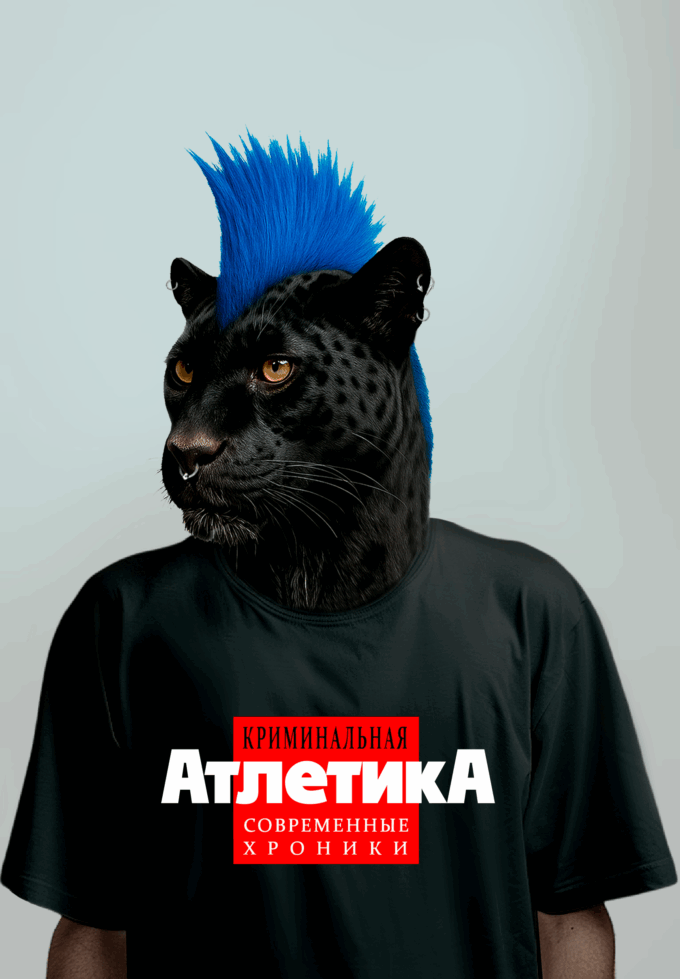 Футболка мужская Генскорости  "Криминальная Атлетика"