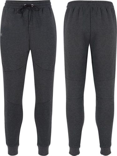 Брюки унисекс NONAME TRACK PANTS 23 BLACK MELANGE, р-р 4-S