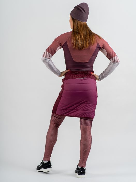 Юбка женская NONAME SKI SKIRT 24 WINE, р-р 4-S