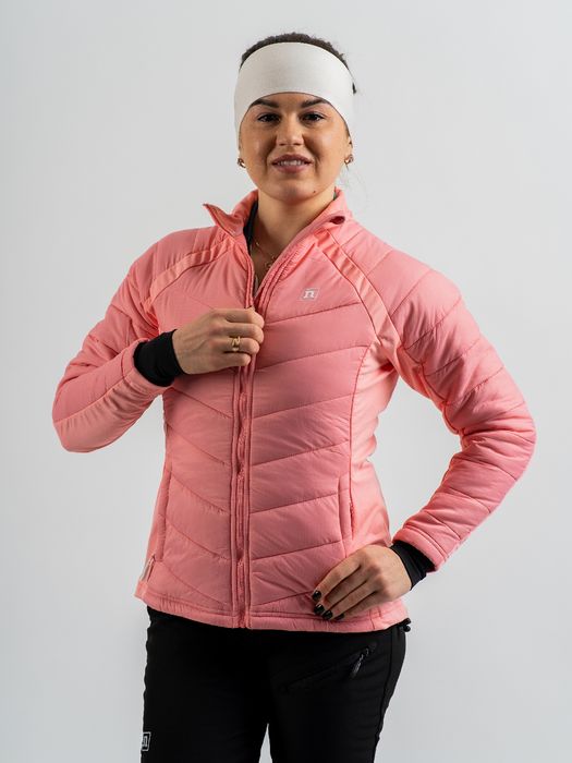Куртка женская NONAME HYBRID JACKET WARM 24 SALMON ROSE, р-р 4-S