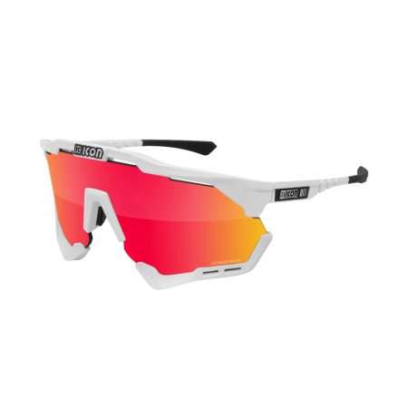 ОЧКИ С/З Scicon AEROSHADE XL White Gloss/lens SCNPP Multimirror Red 1SZ