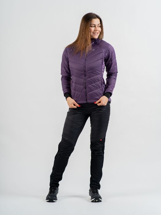 Kуртка женская NONAME HYBRID JACKET WARM 24 WOS DK PURPLE, р-р 4-S